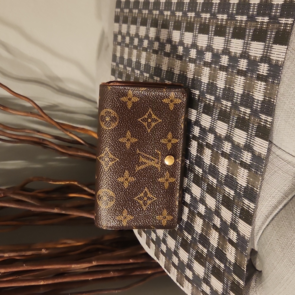 Louis Vuitton Monogram Snap Wallet Vintage